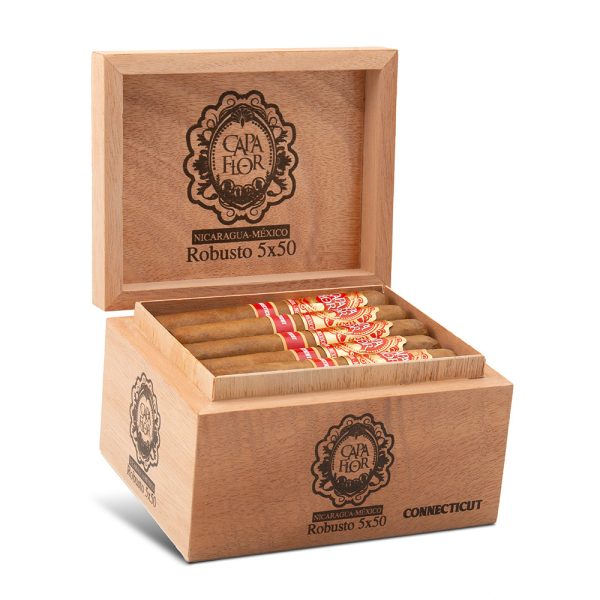 Capa Flor Connecticut Robusto 花衣裳 康涅狄格州 羅伯圖