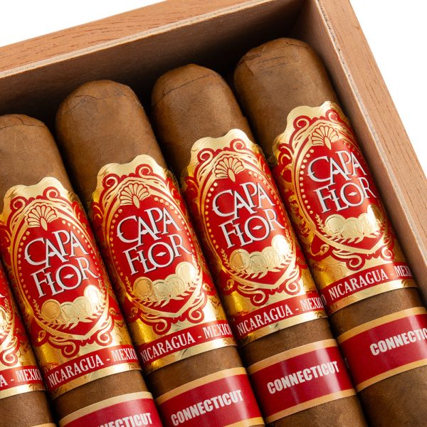 Capa Flor Connecticut Robusto 花衣裳 康涅狄格州 羅伯圖 - Image 2