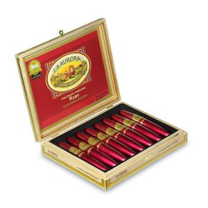 1903 Figurado Maduro Ruby Tubos 拉·奧羅拉1903 首選紅寶石鋁管